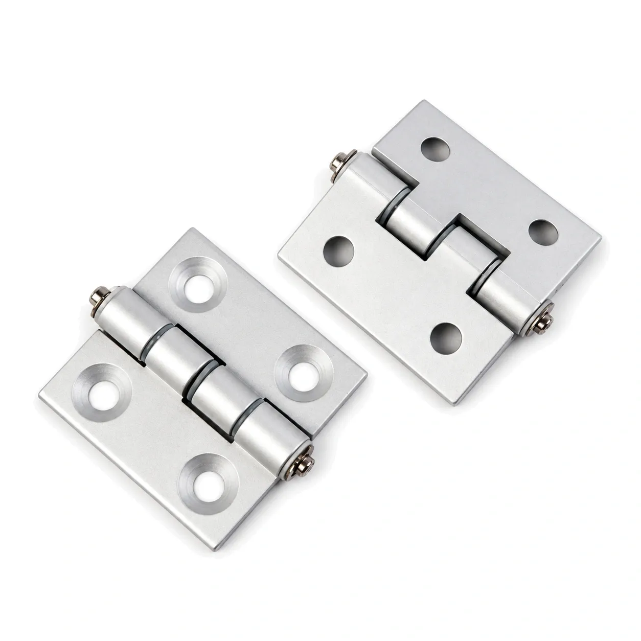 DFA-3-SET — บานพับอลูมิเนียม 30x30mm สีเงิน Kit Set