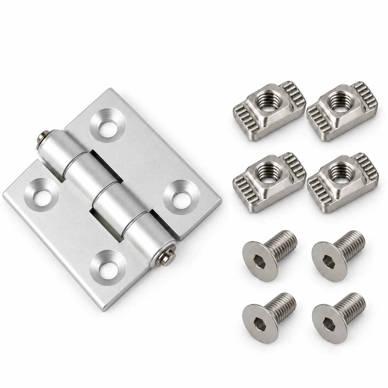 DFA-34-SET — บานพับอลูมิเนียม 30x40mm Kit Set