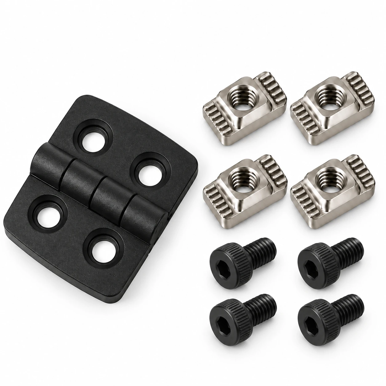 DFN-2-SET — บานพับไนลอน 20x20mm Kit Set
