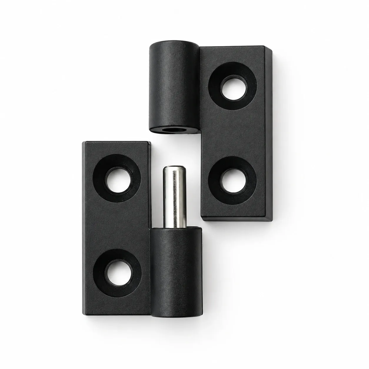 DFN-3R — บานพับไนลอน 30x30mm ถอดได้ข้างขวา