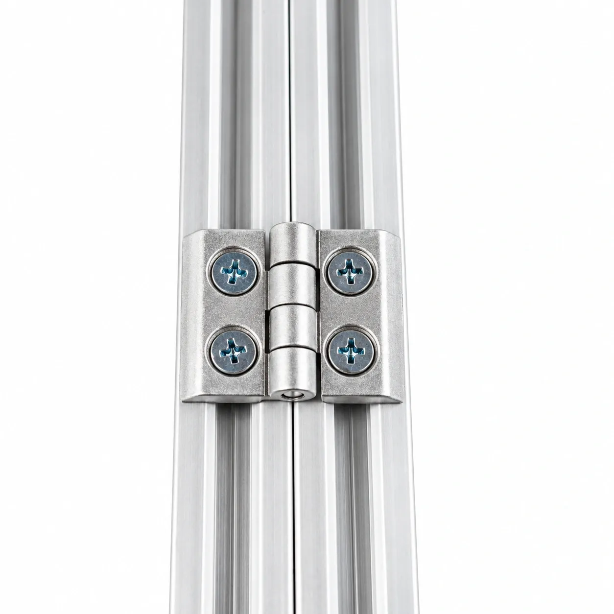 DFZ-2 — บานพับอัลลอยด์ 20x20mm สีเงิน