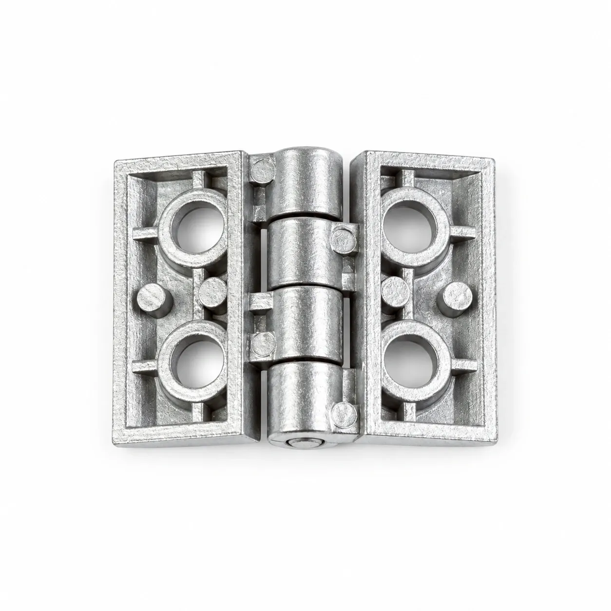 DFZ-2 — บานพับอัลลอยด์ 20x20mm สีเงิน