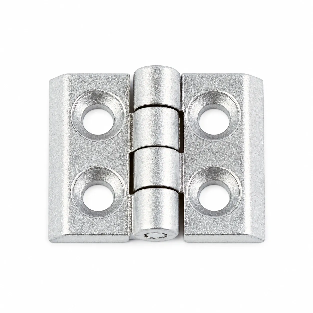 DFZ-2 — บานพับอัลลอยด์ 20x20mm สีเงิน