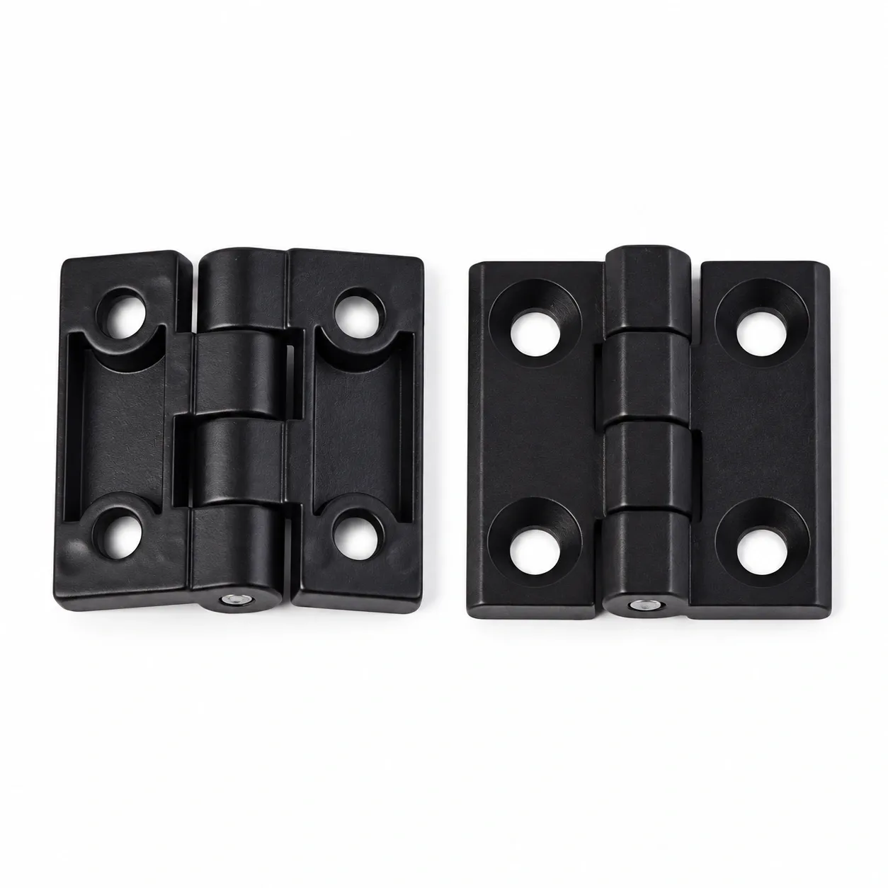 DFZ-2B — บานพับอัลลอยด์ 20x20mm สีดำ