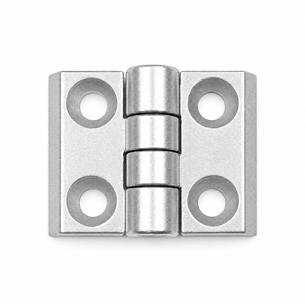 DFZ-3 — บานพับอัลลอยด์ 30x30mm สีเงิน