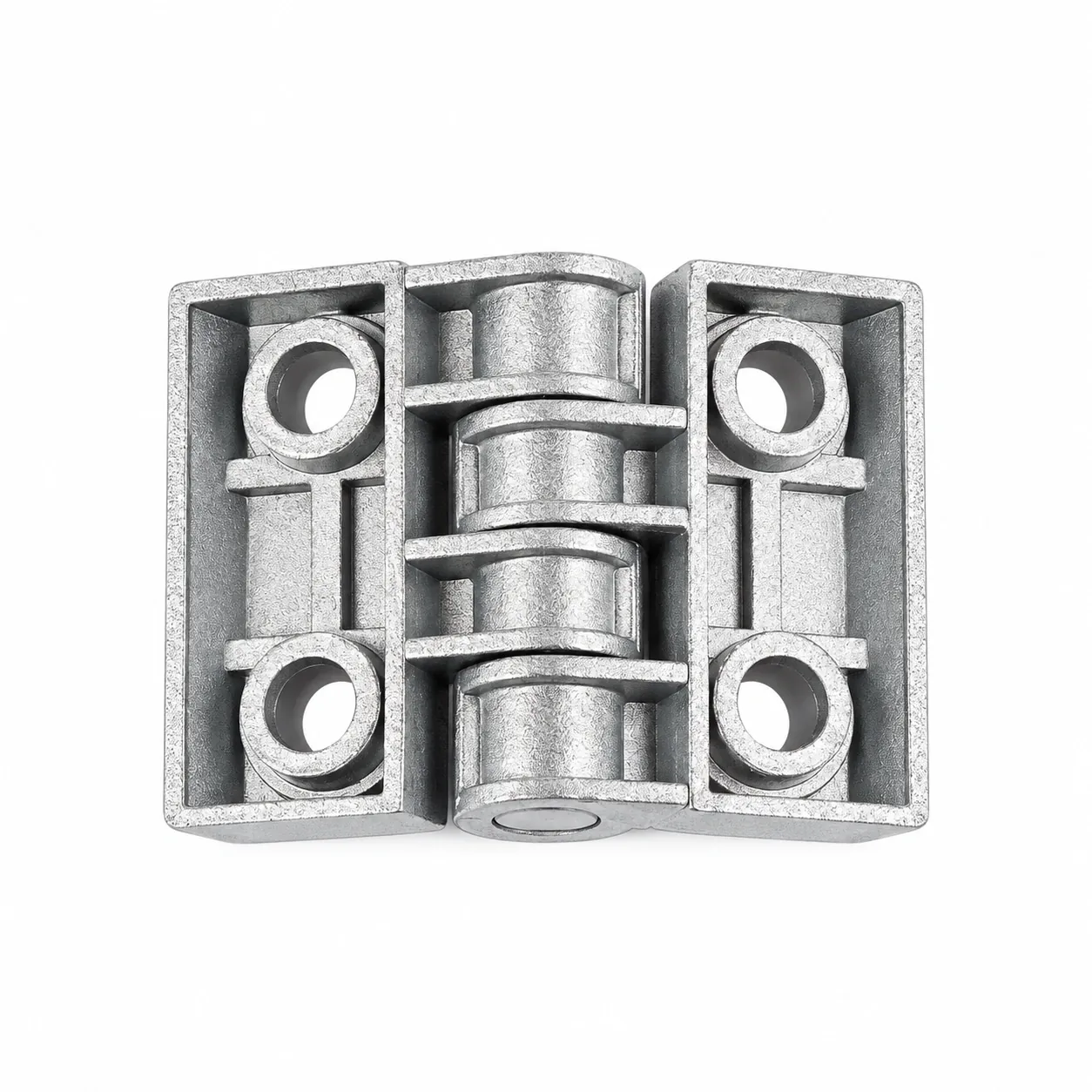 DFZ-3 — บานพับอัลลอยด์ 30x30mm สีเงิน