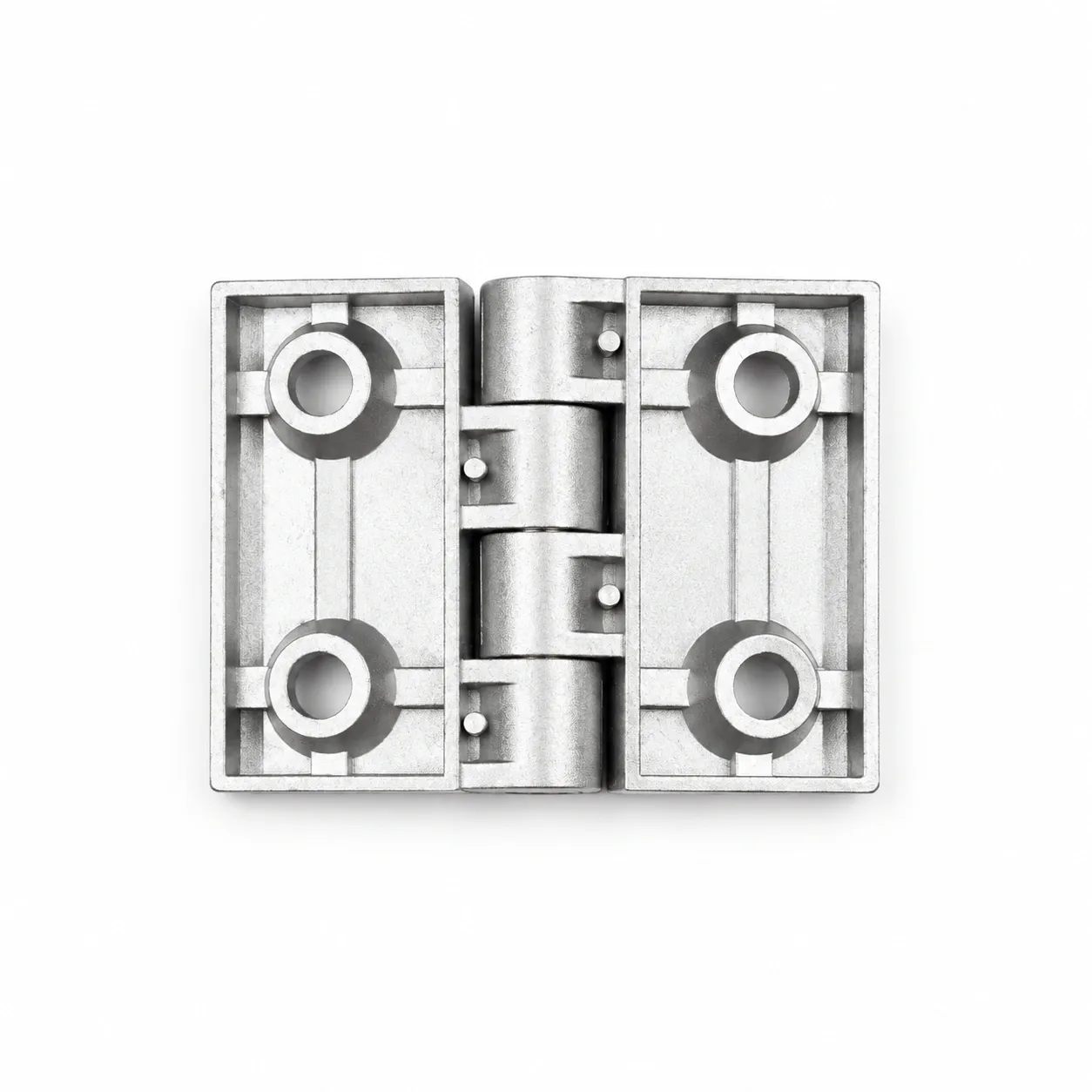 DFZ-4 — บานพับอัลลอยด์ 40x40mm สีเงิน