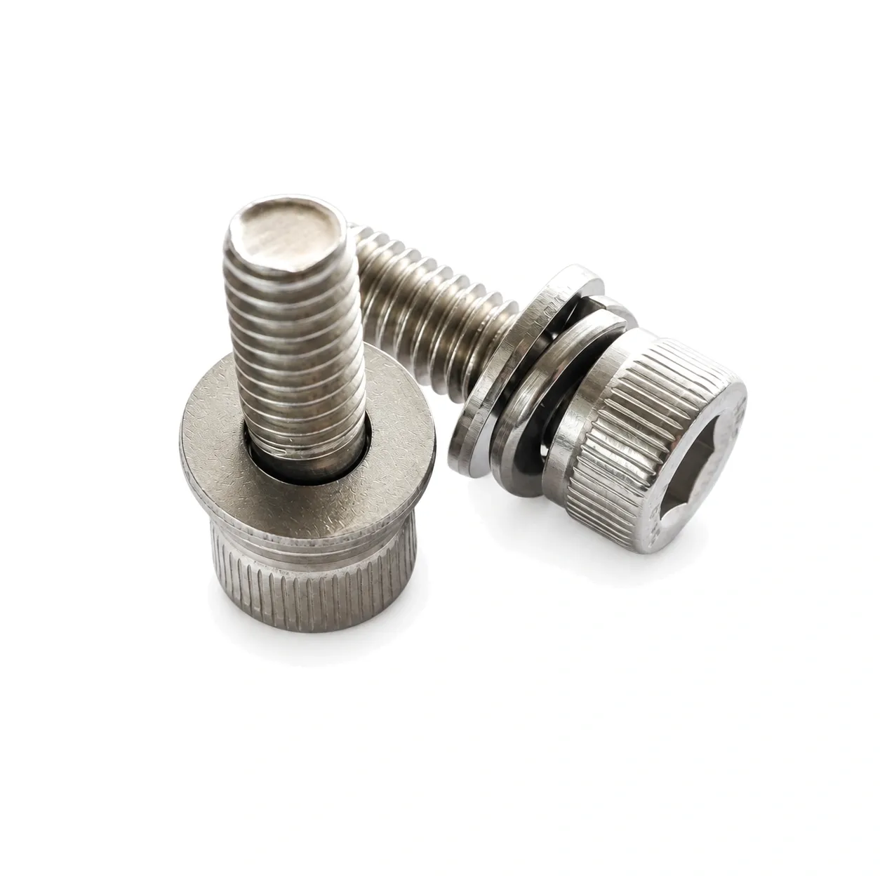 EAC-R616 — น็อตหัวจมติดแหวนสแตนเลส M6x16