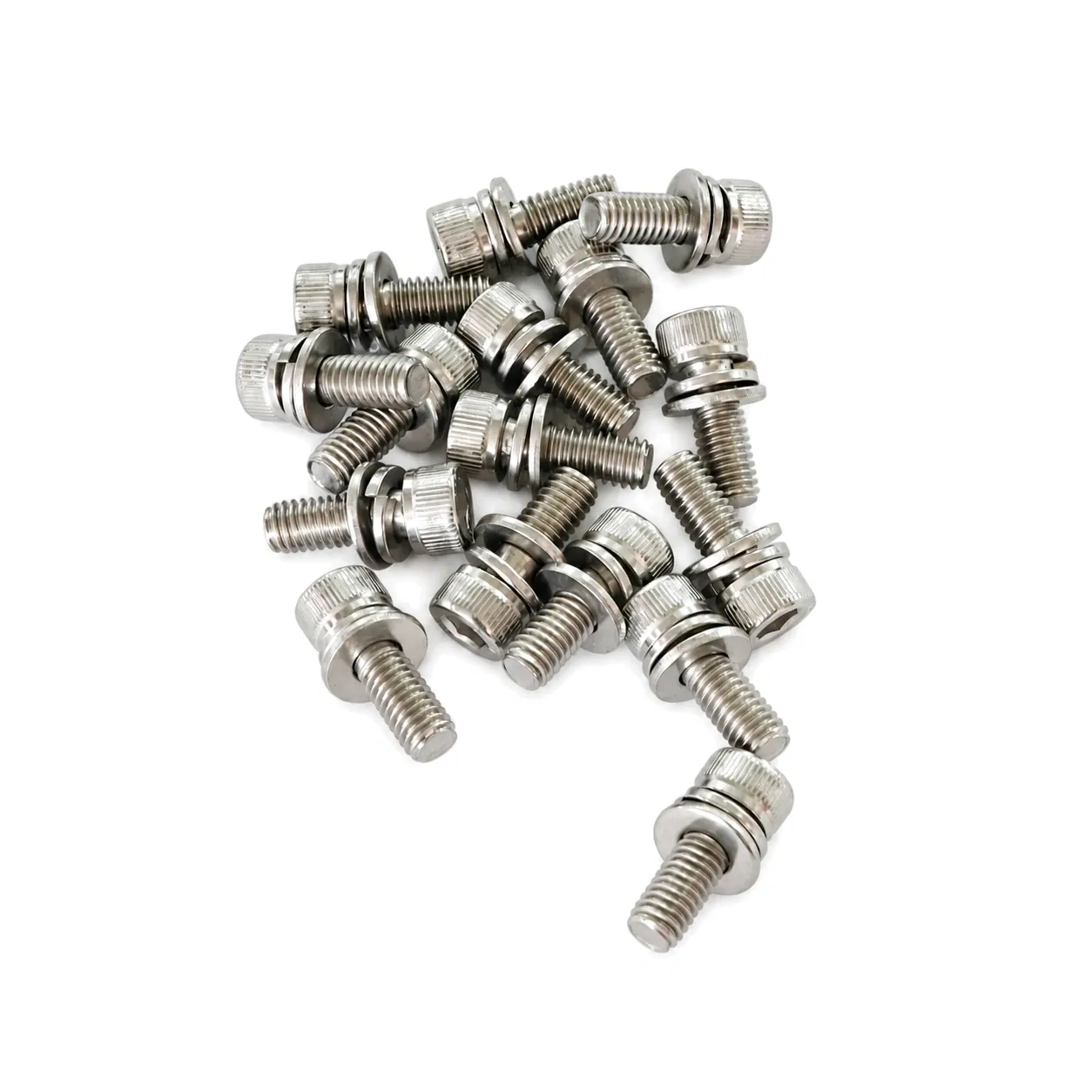 EAC-R616 — น็อตหัวจมติดแหวนสแตนเลส M6x16
