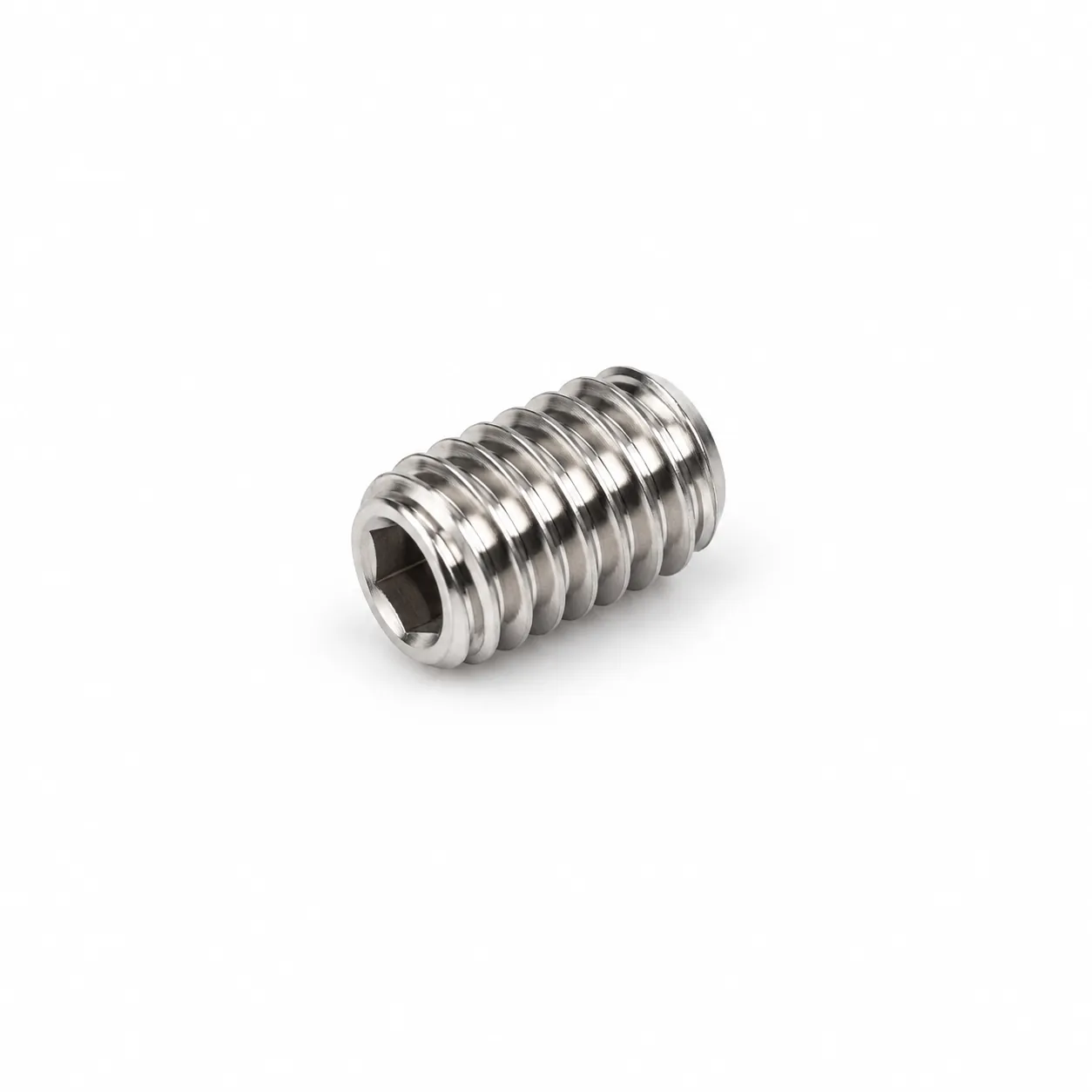 EAE-S46 — สกรูตัวหนอนสแตนเลส หัวแบน M4x6