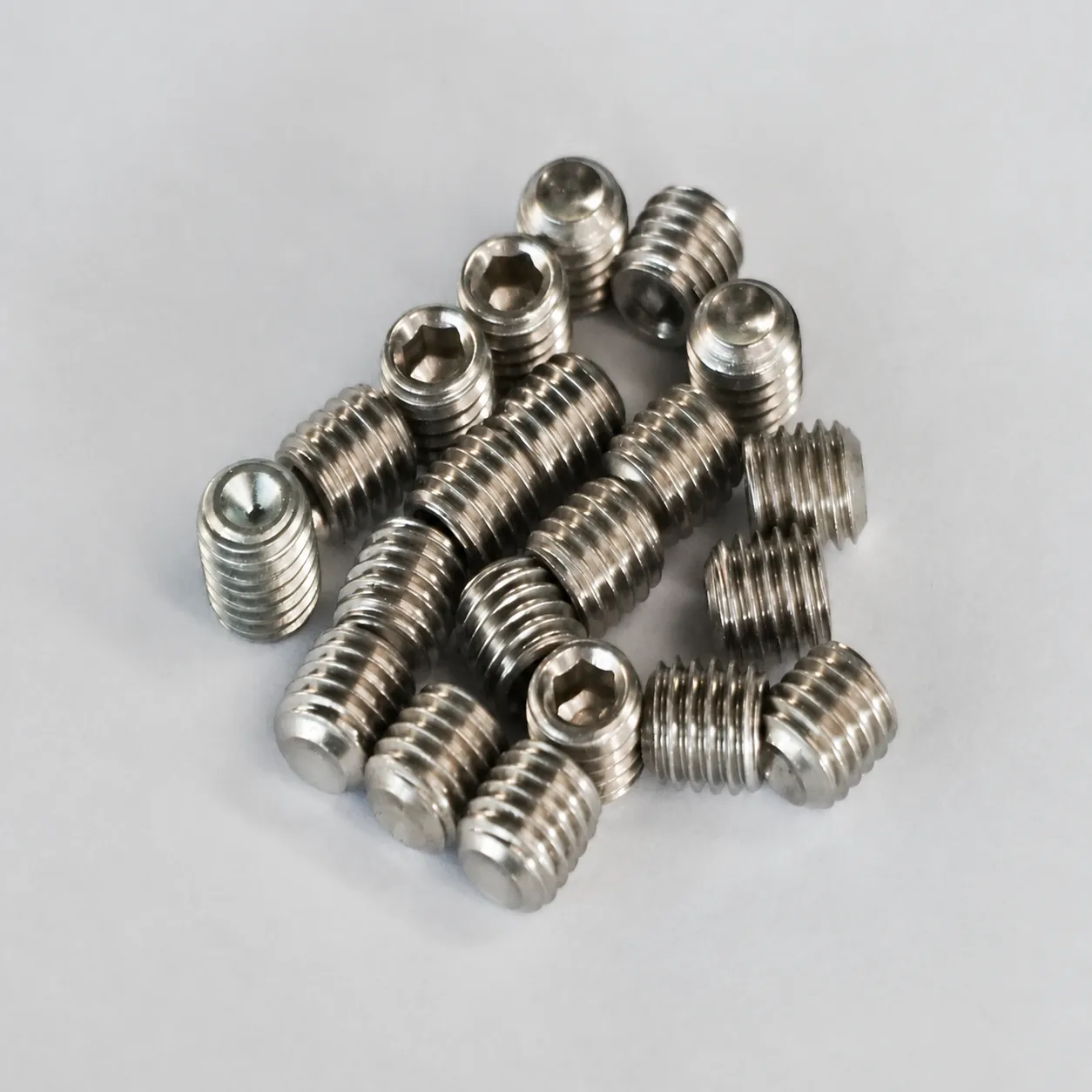 EAE-S51 — สกรูตัวหนอนสแตนเลส หัวแบน M5x10