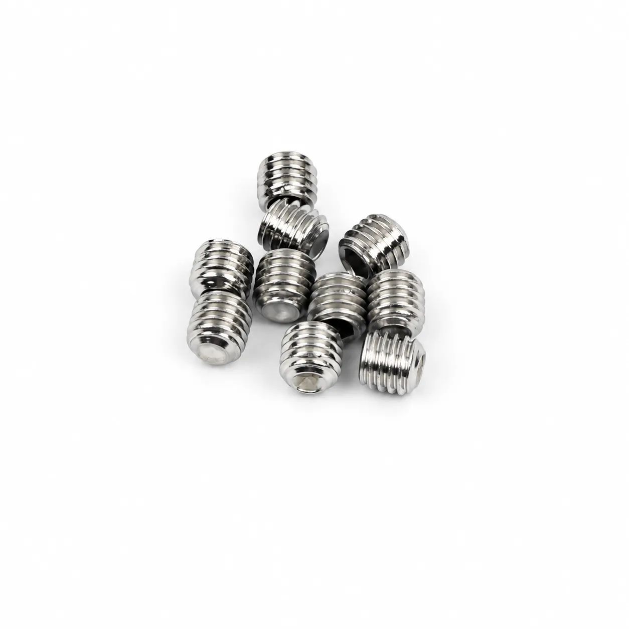 EAE-S55 — สกรูตัวหนอนสแตนเลส หัวแบน M5x5