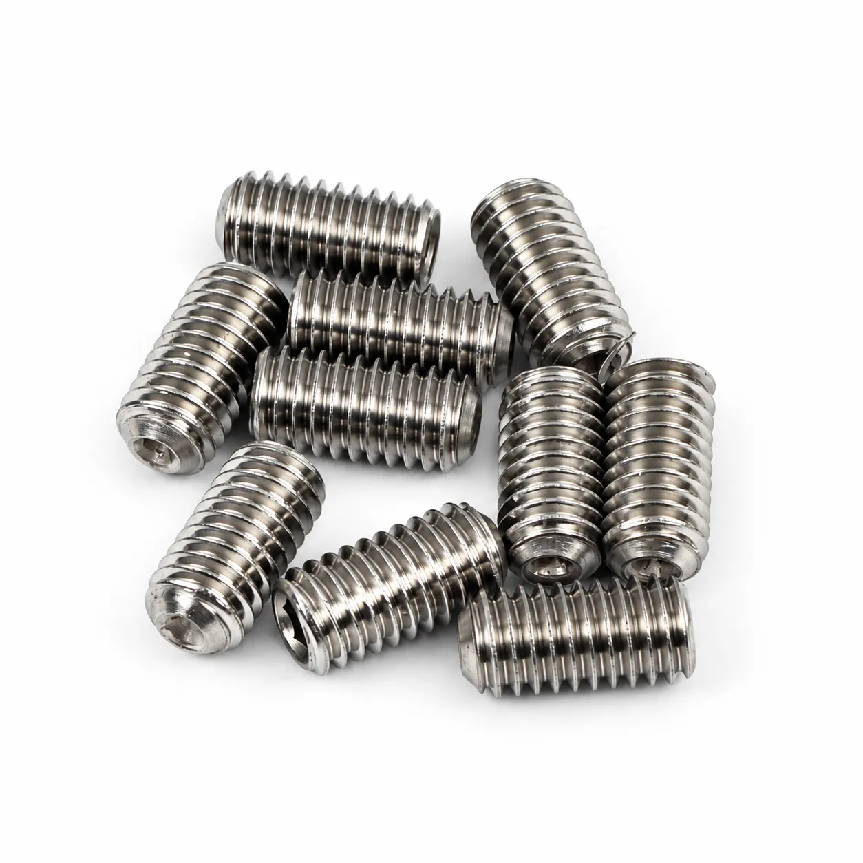 EAE-S62 — สกรูตัวหนอนสแตนเลส หัวแบน M6x12