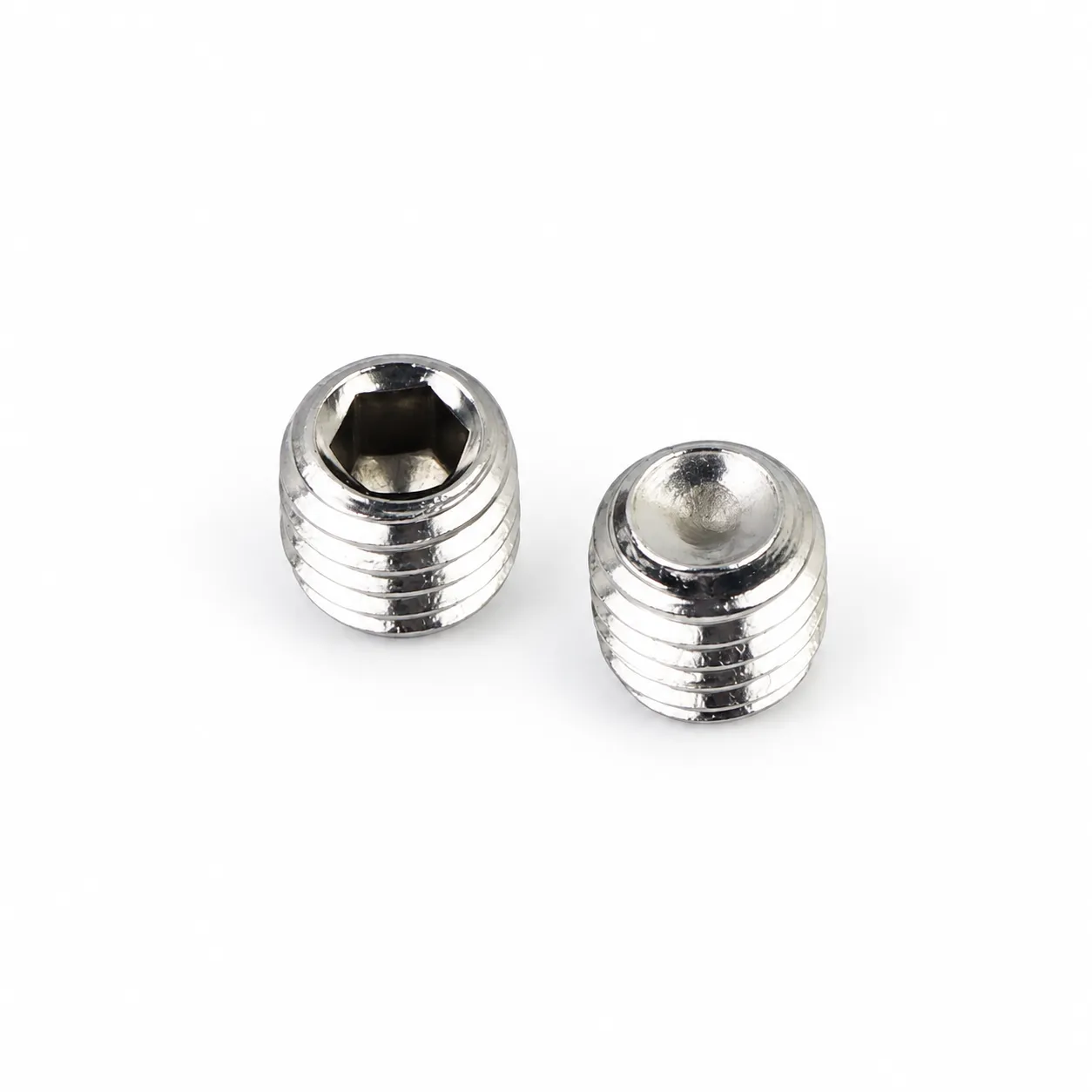 EAE-S88 — สกรูตัวหนอนสแตนเลส หัวแบน M8x8