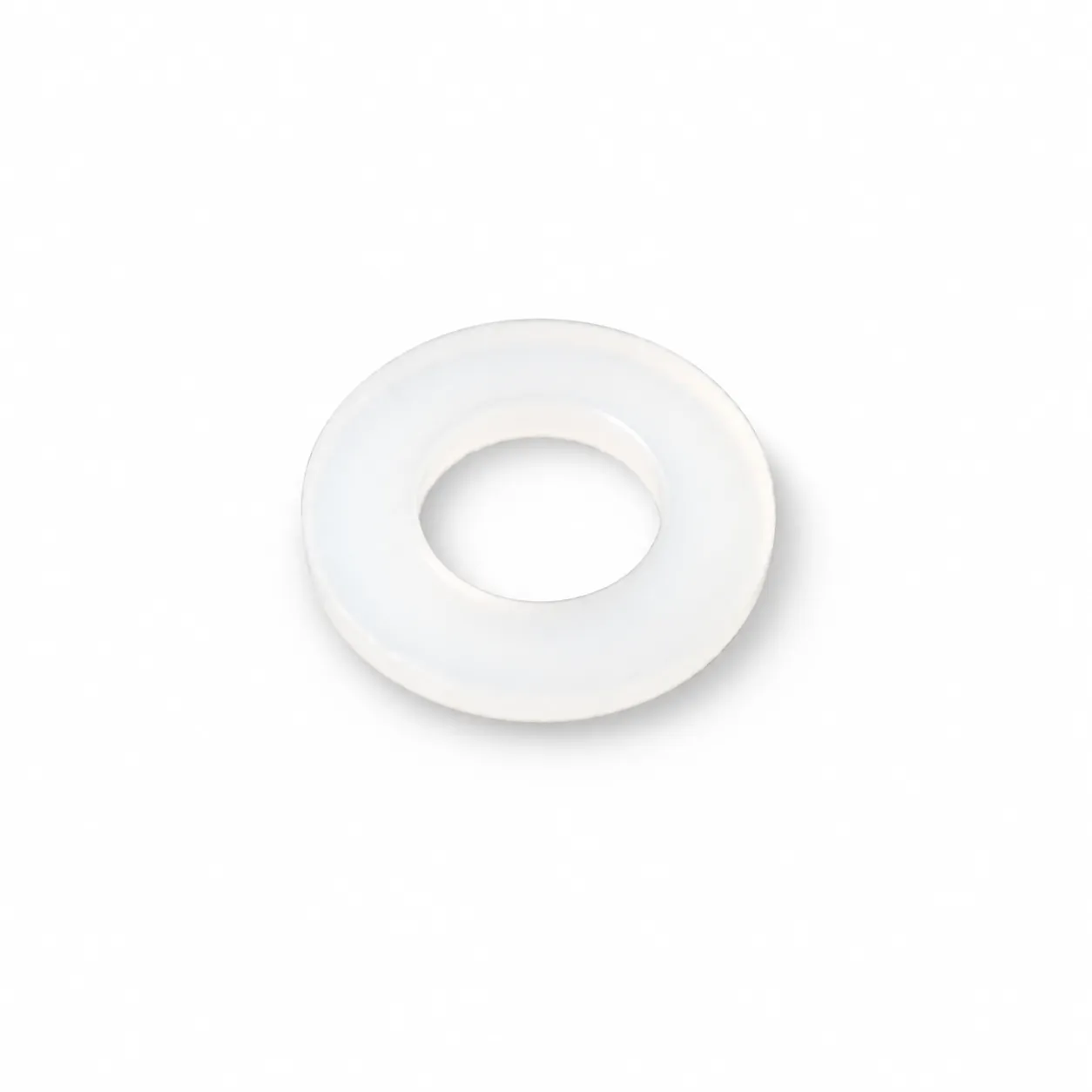EBB-N401 — แหวนไนลอน M4x8x1mm สีขาว