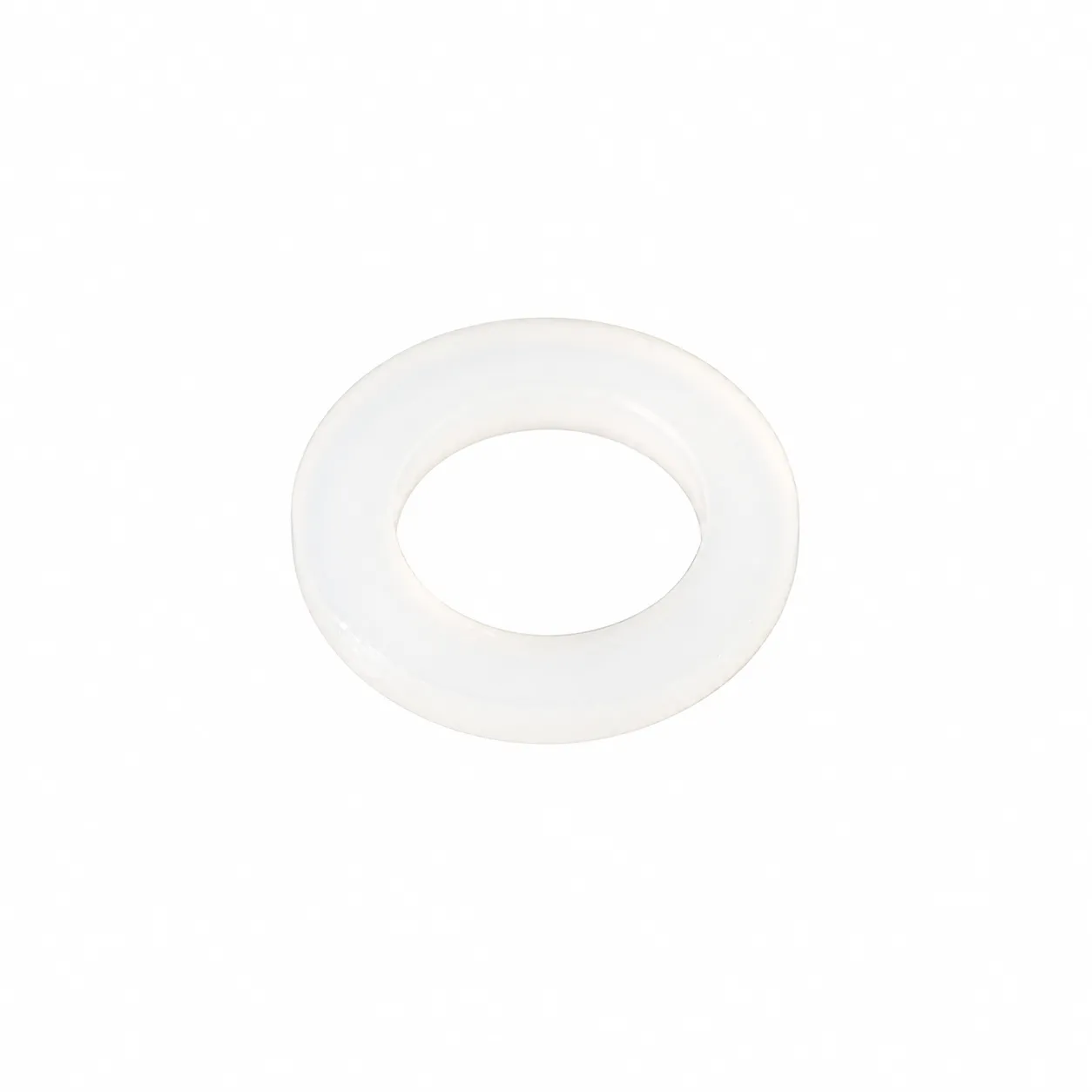 EBB-N581 — แหวนไนลอน M5x8x1mm สีขาว