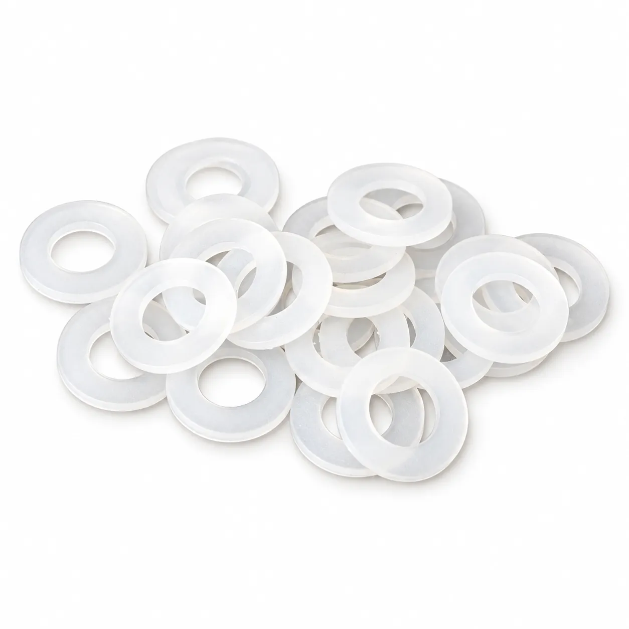 EBB-N601 — แหวนไนลอน M6x10x1mm สีดำ