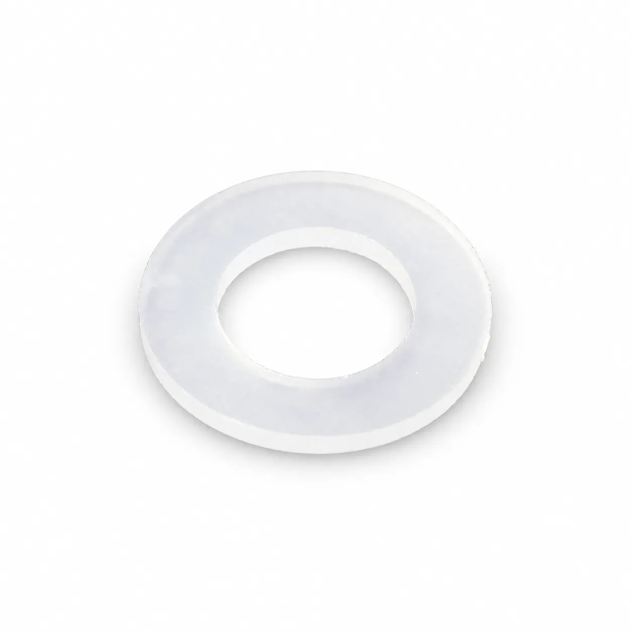 EBB-N602 — แหวนไนลอน M6x12x1mm สีขาว