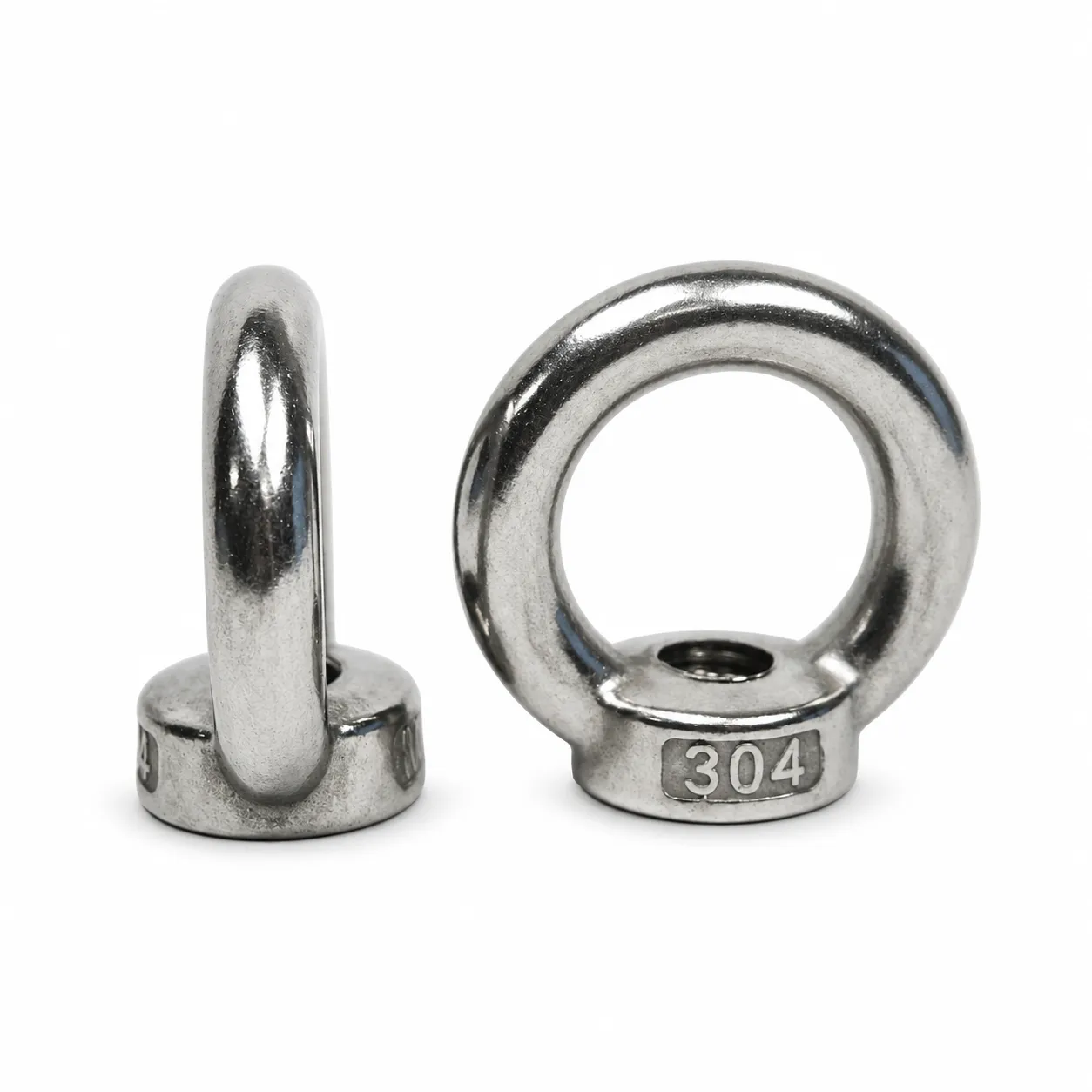 EBJ-12R — Ring Nut/Eye Nut สแตนเลส หัวกลม M12