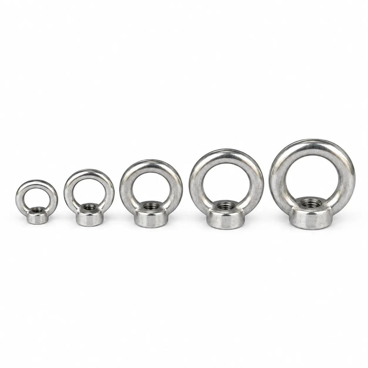 EBJ-5R — Ring Nut/Eye Nut สแตนเลส หัวกลม M5