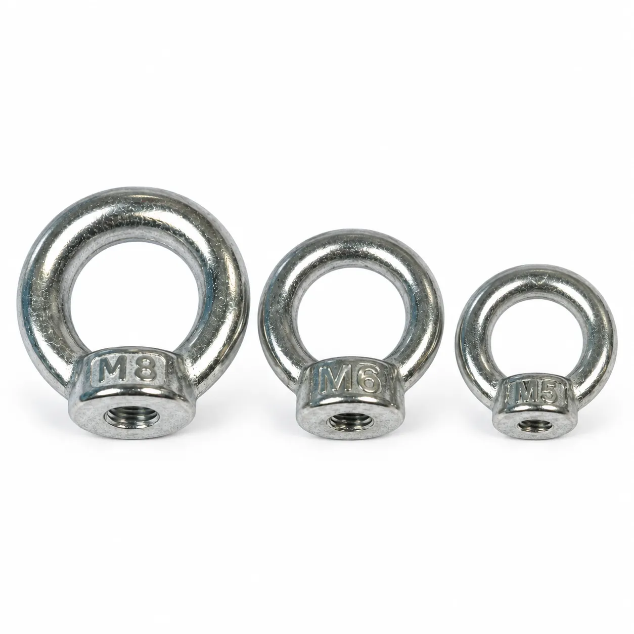 EBJ-8R — Ring Nut/Eye Nut สแตนเลส หัวกลม M8