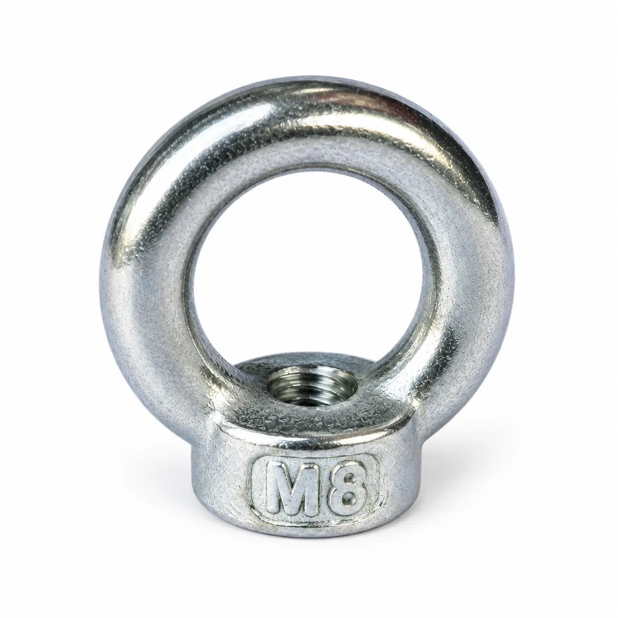 EBJ-8R — Ring Nut/Eye Nut สแตนเลส หัวกลม M8