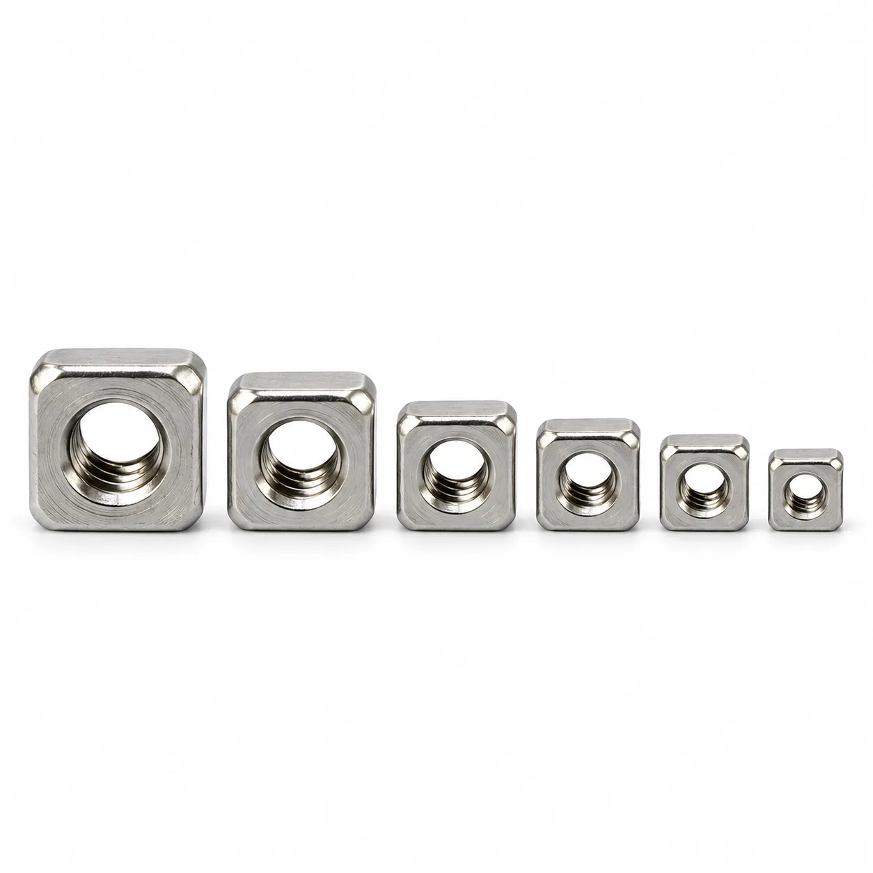 EBM-3S — Square Nut สแตนเลส M3