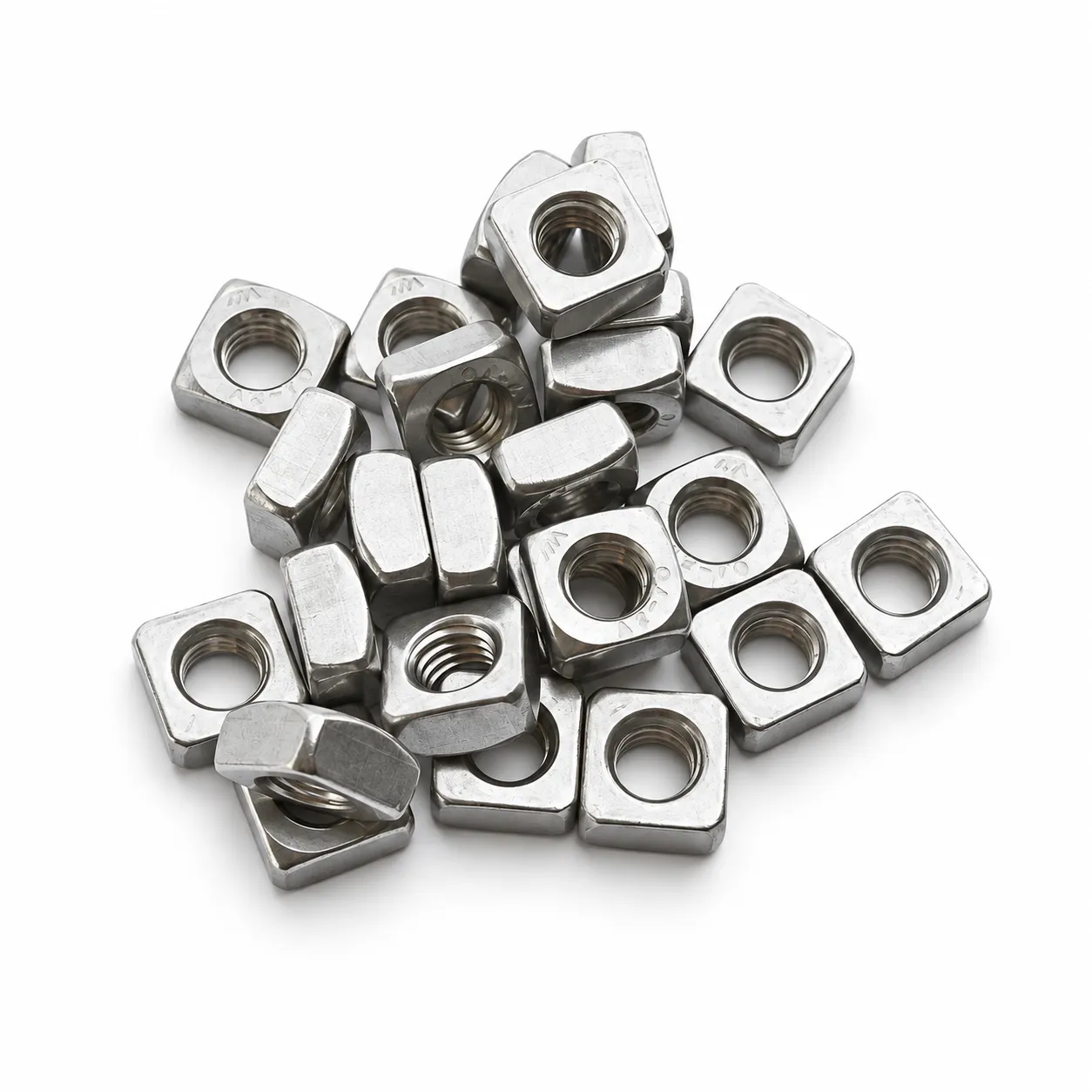EBM-5S — Square Nut สแตนเลส M5