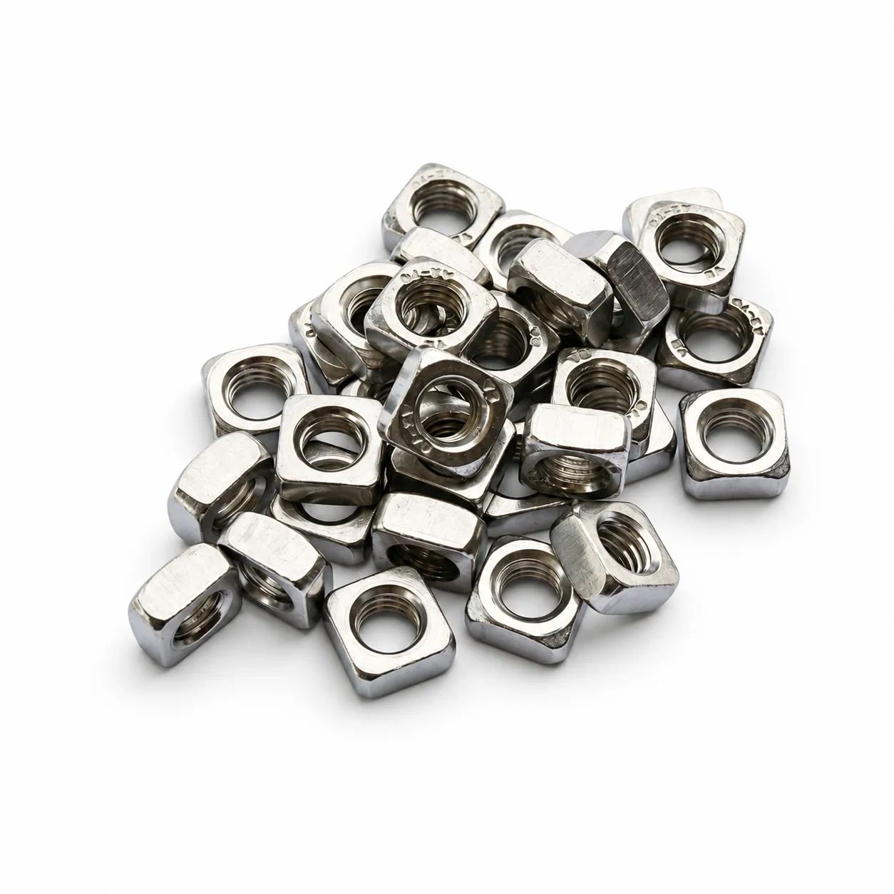 EBM-6S — Square Nut สแตนเลส M6