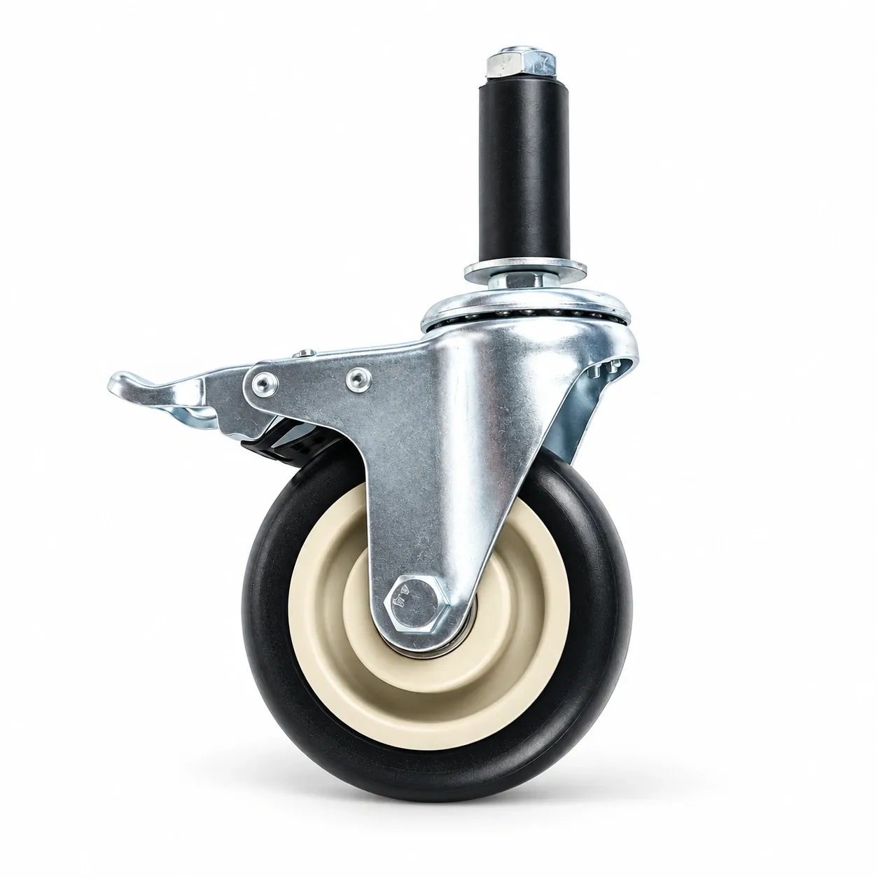 FBD-A4S — ล้อไนลอน 4inch with brake