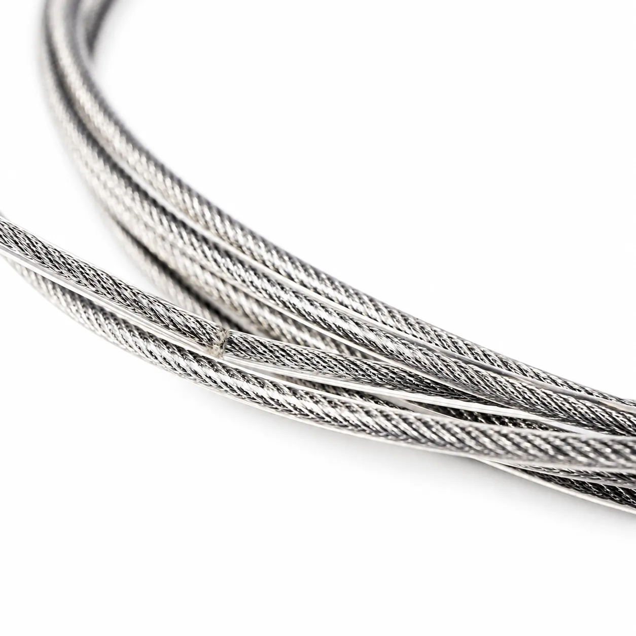 FBF-BR4 — Stainless-steel plastic-coated rope 1เมตร