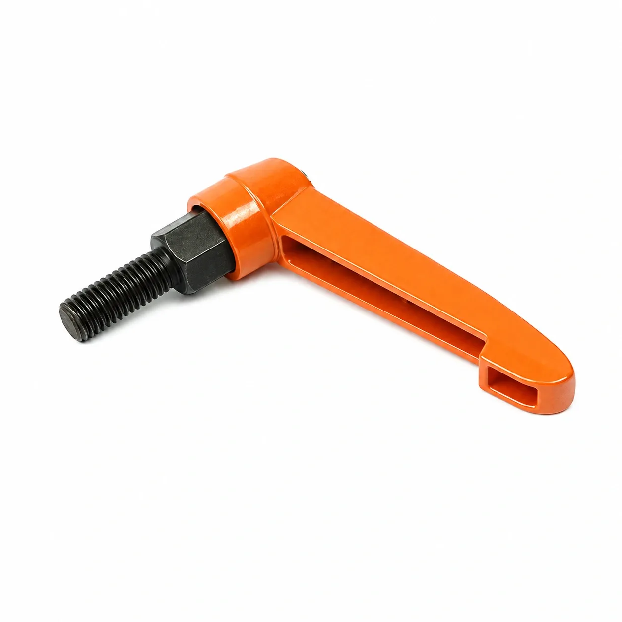 HAA-123R — Clamp Lever M12x30 สีส้ม