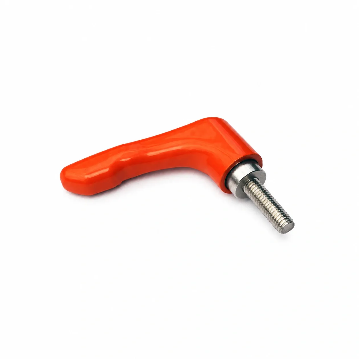 HAA-515R — Clamp Lever M5x16 สแตนเลส สีส้ม