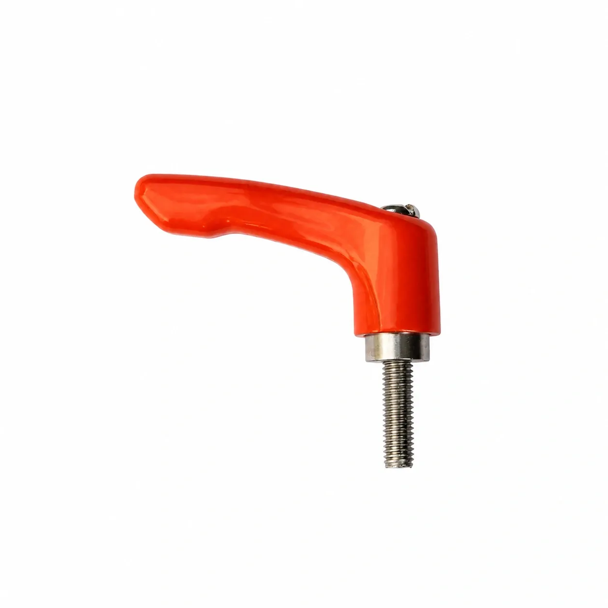 HAA-515R — Clamp Lever M5x16 สแตนเลส สีส้ม