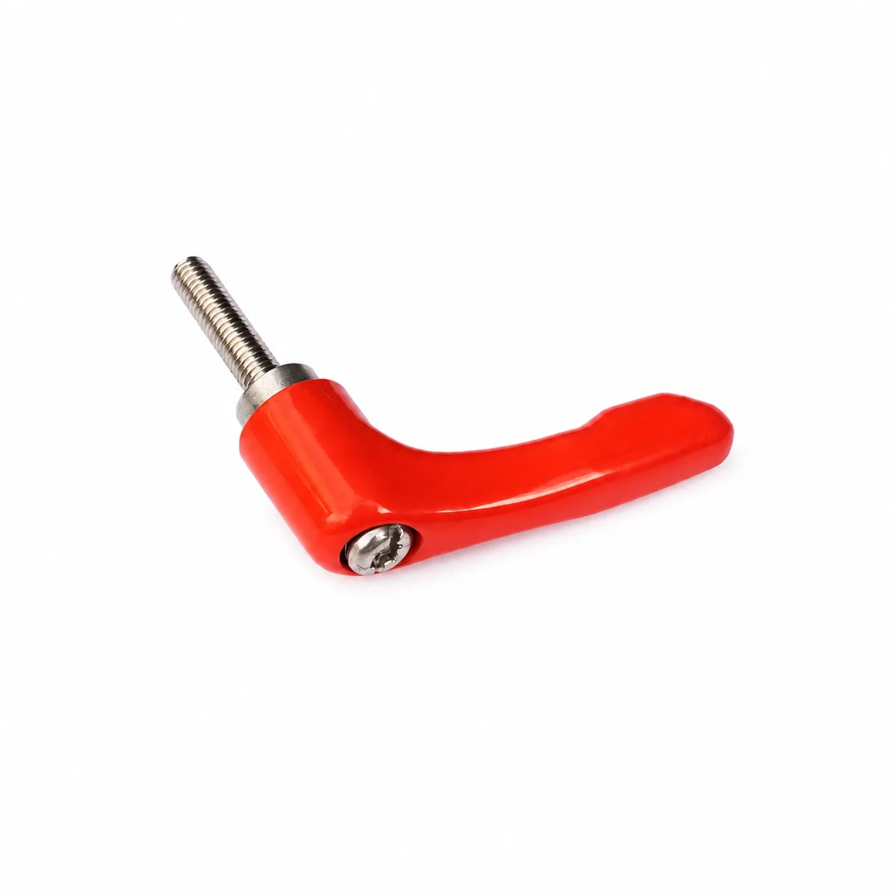HAA-521R — Clamp Lever M5x20 สแตนเลส สีส้ม