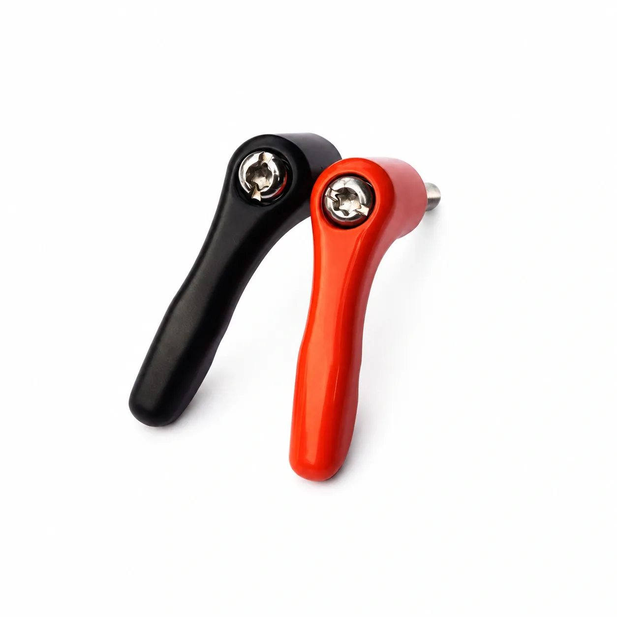 HAA-521R — Clamp Lever M5x20 สแตนเลส สีส้ม