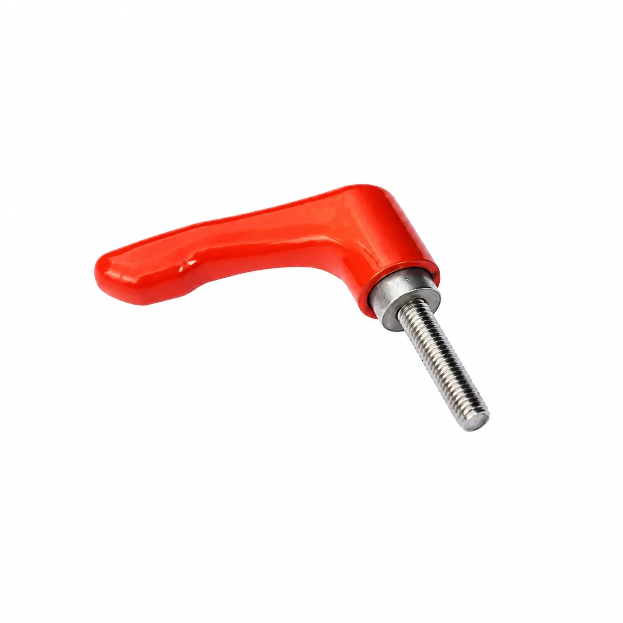 HAA-521R — Clamp Lever M5x20 สแตนเลส สีส้ม