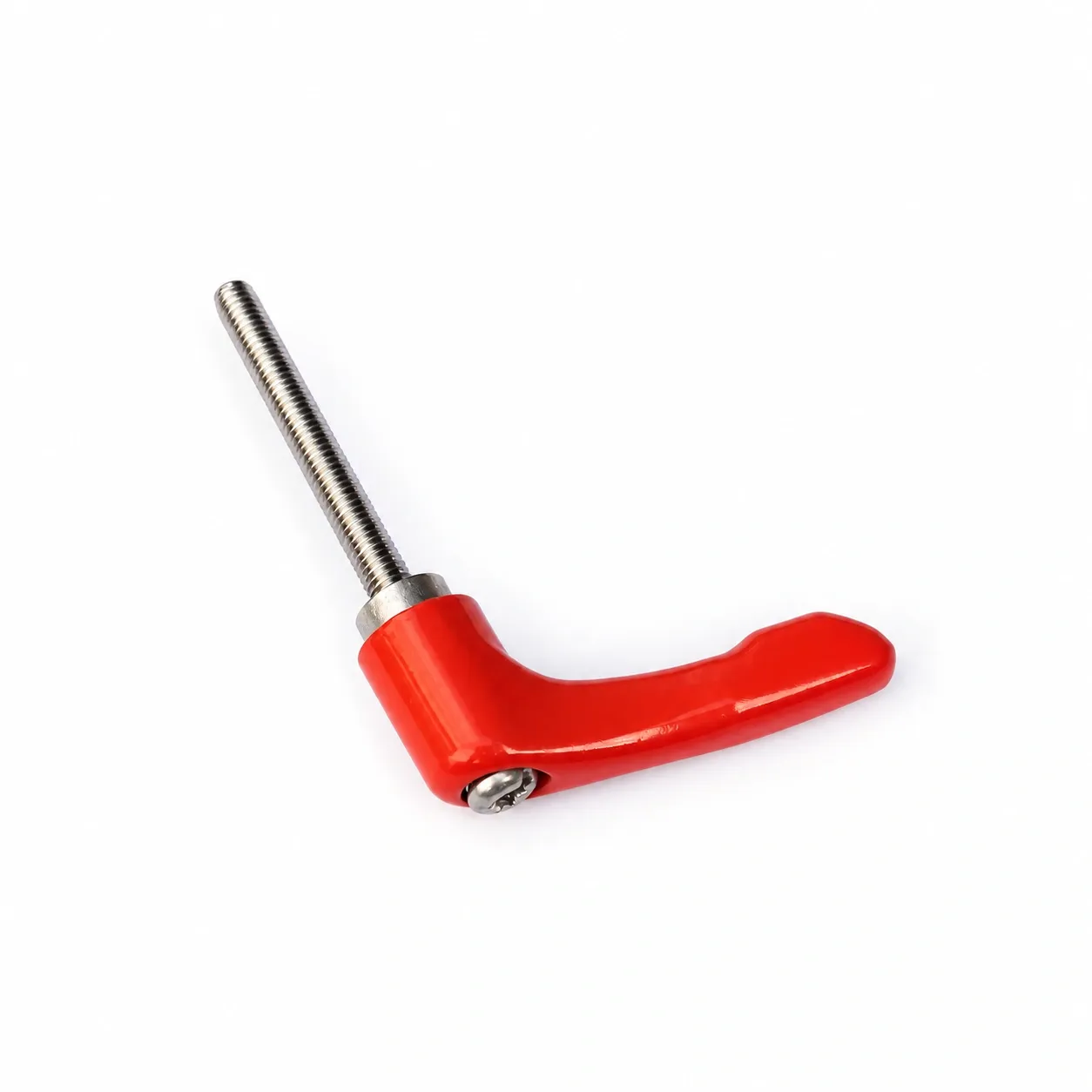HAA-541R — Clamp Lever M5x40 สแตนเลส สีส้ม