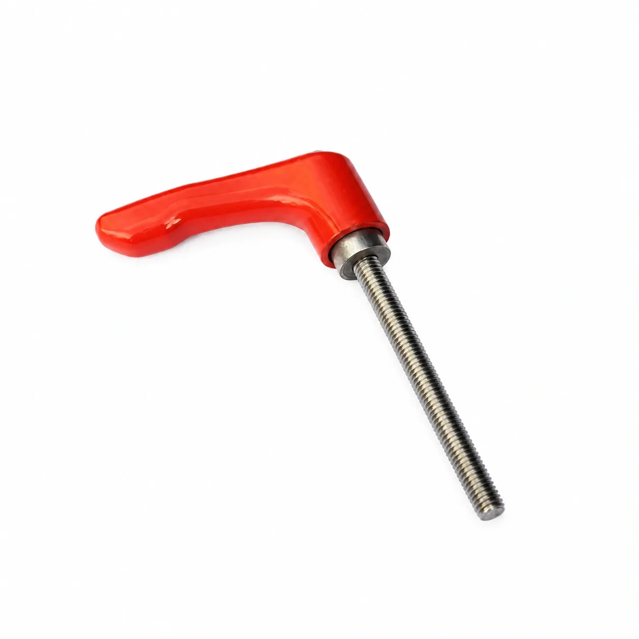 HAA-551R — Clamp Lever M5x50 สีส้ม สแตนเลส