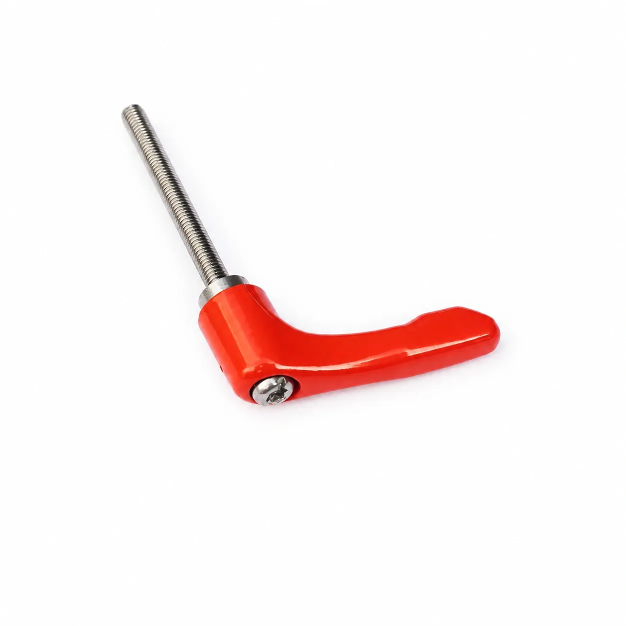 HAA-551R — Clamp Lever M5x50 สีส้ม สแตนเลส