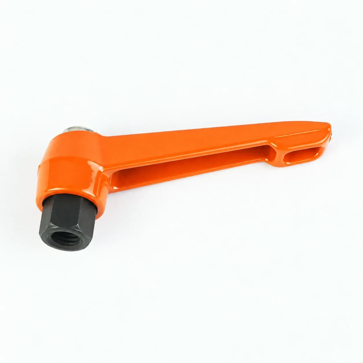 HAB-8R — Clamp Lever M8 Female สีส้ม