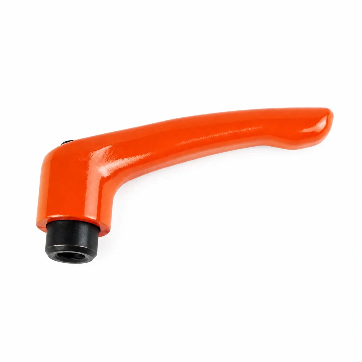 HAB-8RB — Clamp Lever M8 Female Heavy สีส้ม