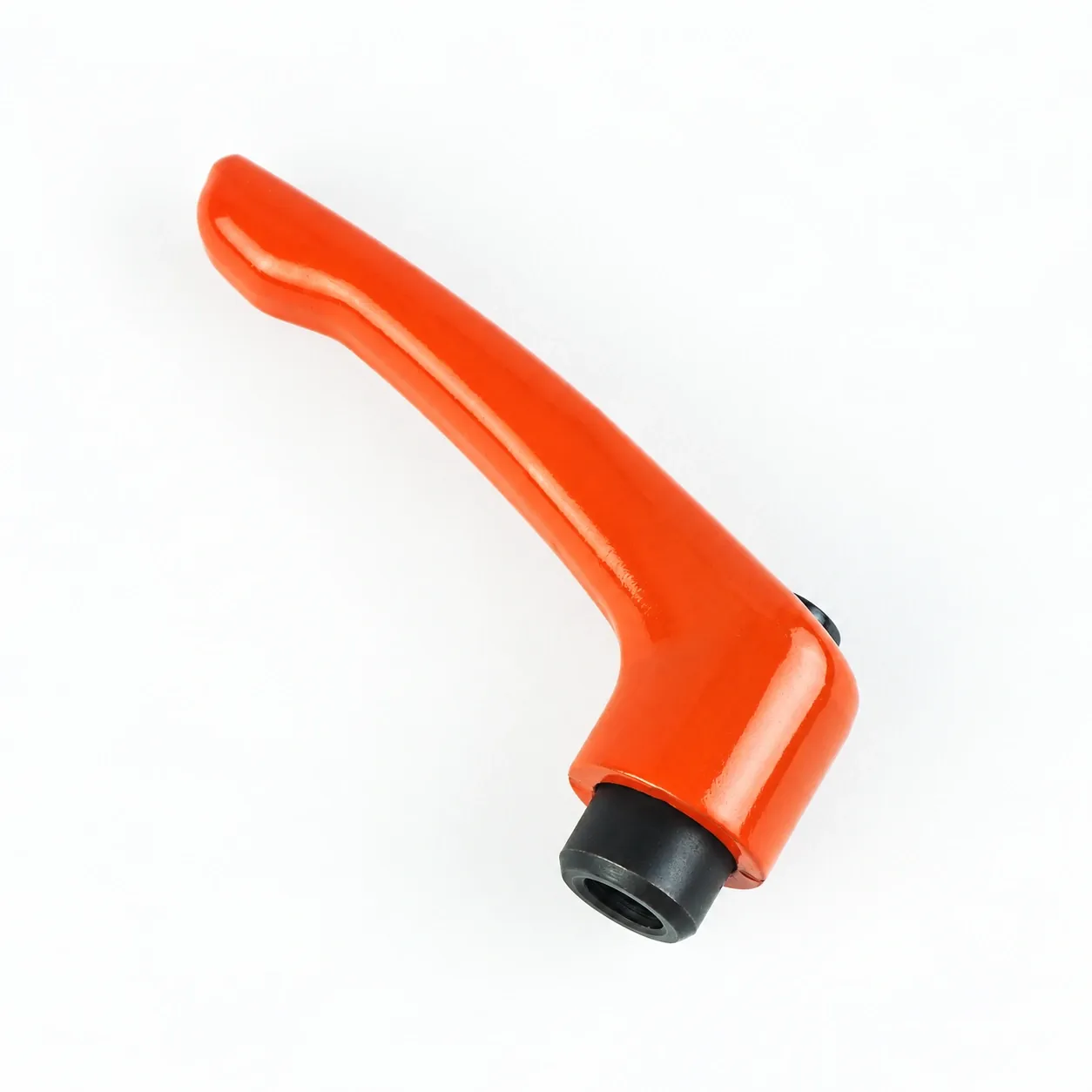 HAB-8RB — Clamp Lever M8 Female Heavy สีส้ม