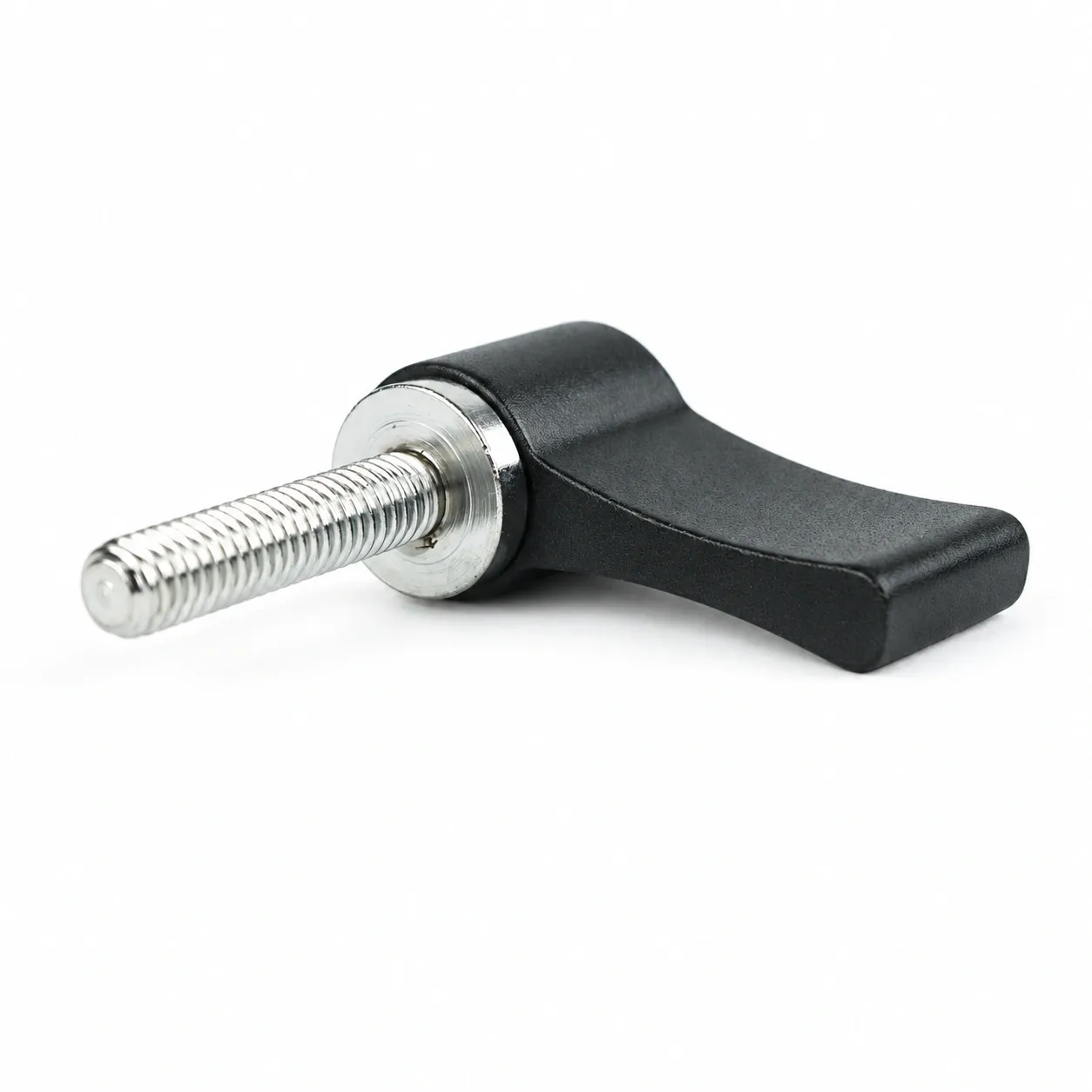 HBZ-42C — Hand Screw M4x17 L Shape สีดำ