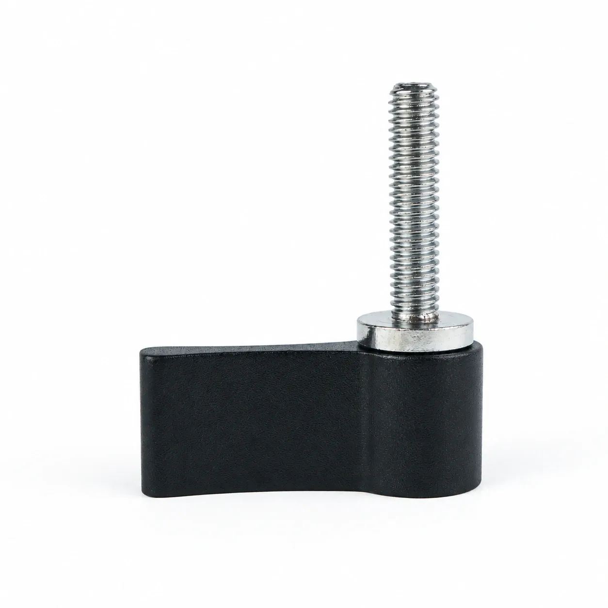HBZ-42C — Hand Screw M4x17 L Shape สีดำ