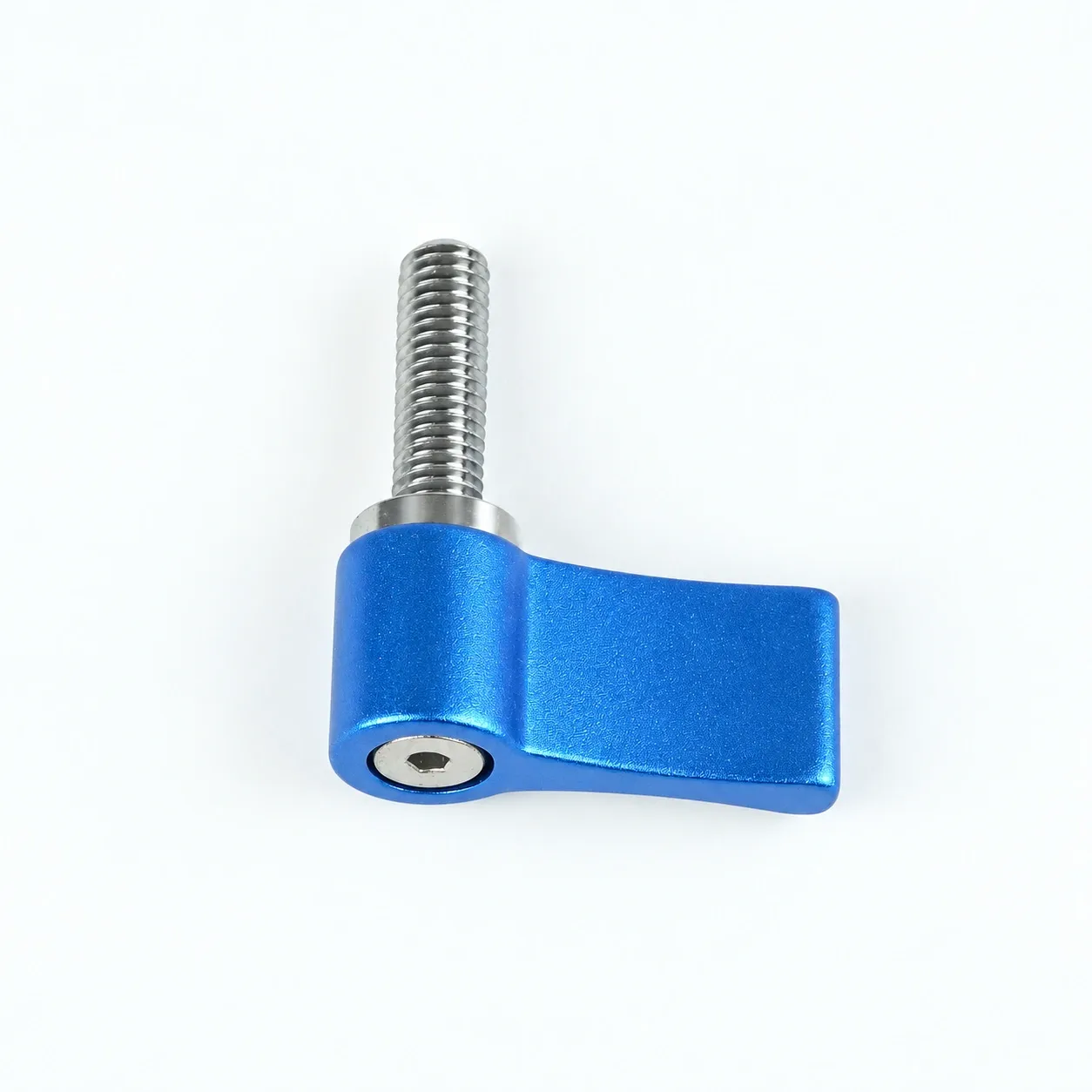 HBZ-5LU — Hand Screw M5x17 L Shape สีน้ำเงิน