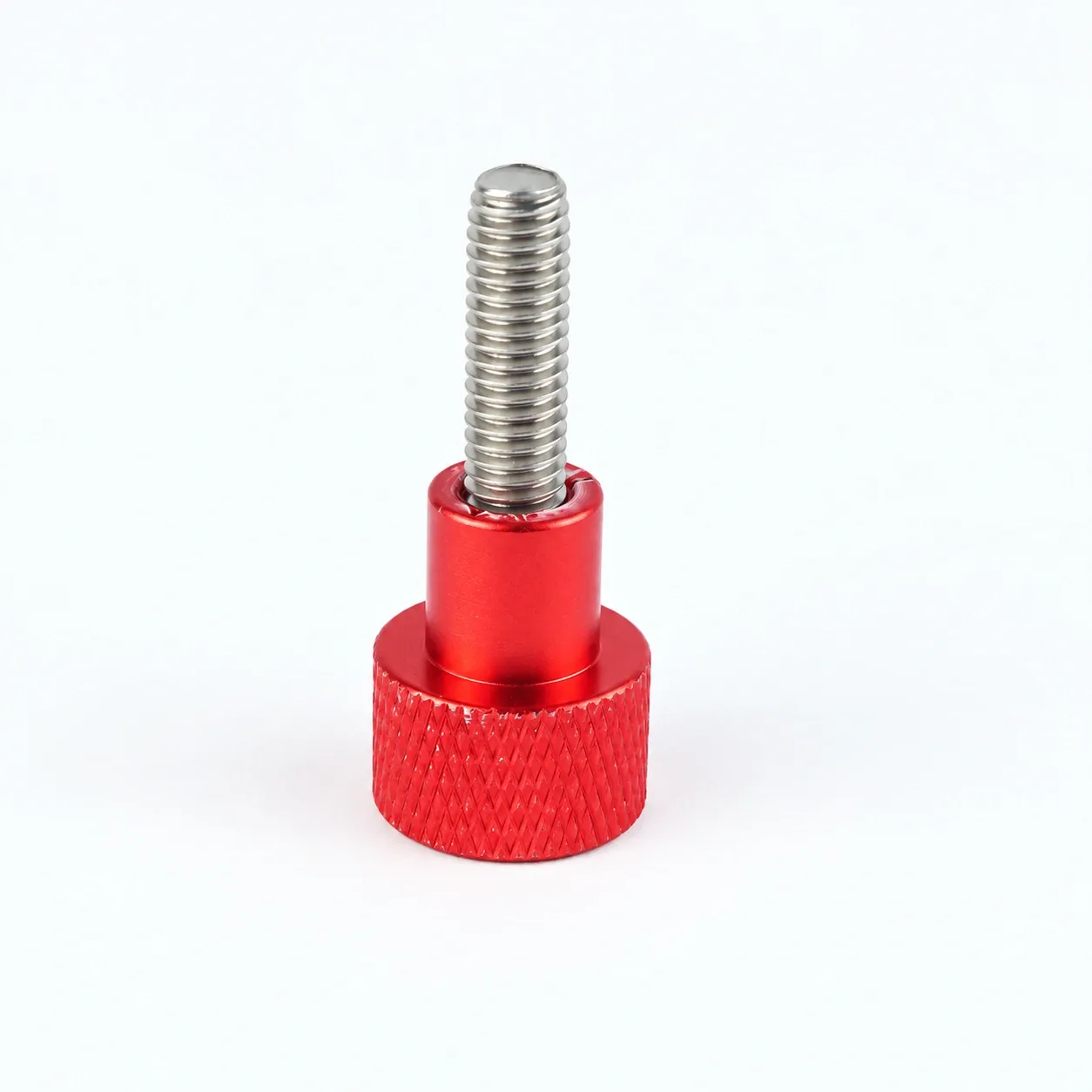 HBZ-62RR — Hand Screw อลูมิเนียม สีแดง M6 20มม.