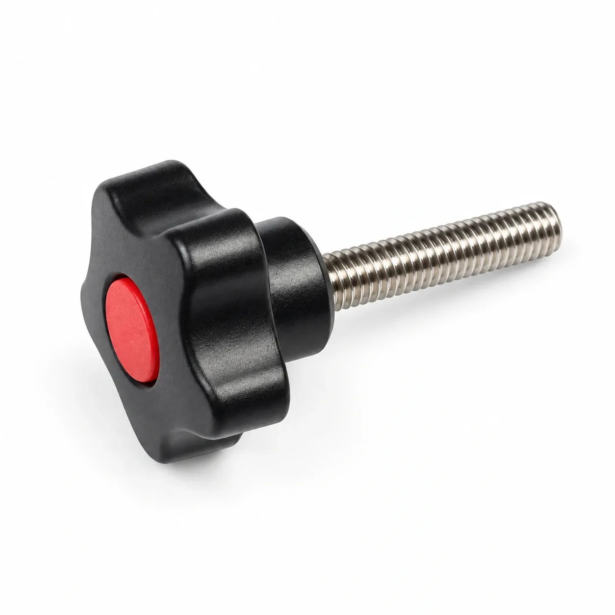 HBZ-63SR — Hand Screw M6x30 สีแดง