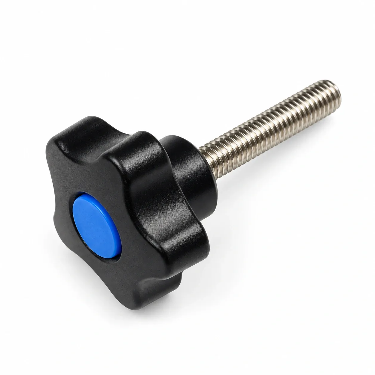 HBZ-63SU — Hand Screw M6x30 สีน้ำเงิน