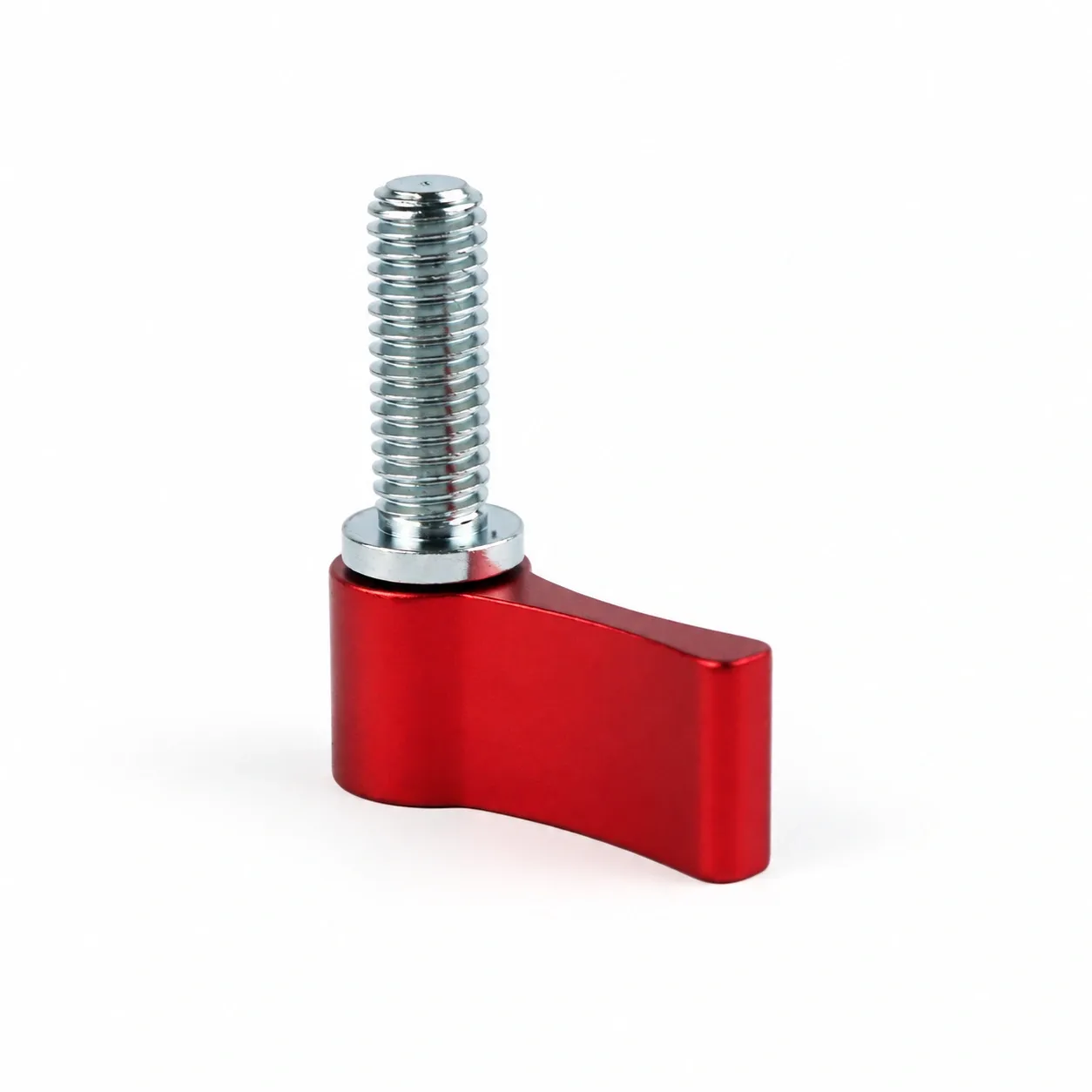 HBZ-6LR — Hand Screw M6x17 L Shape สีแดง
